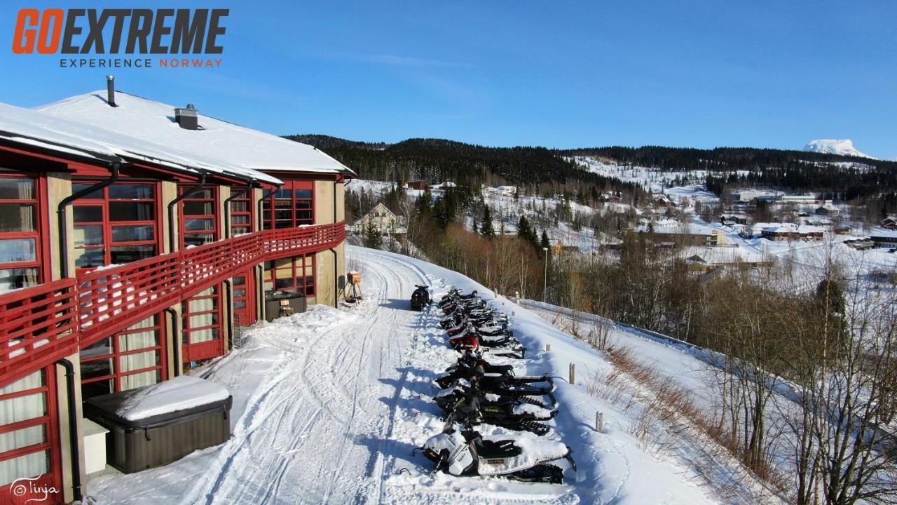 Hattfjelldal Hotell ภายนอก รูปภาพ